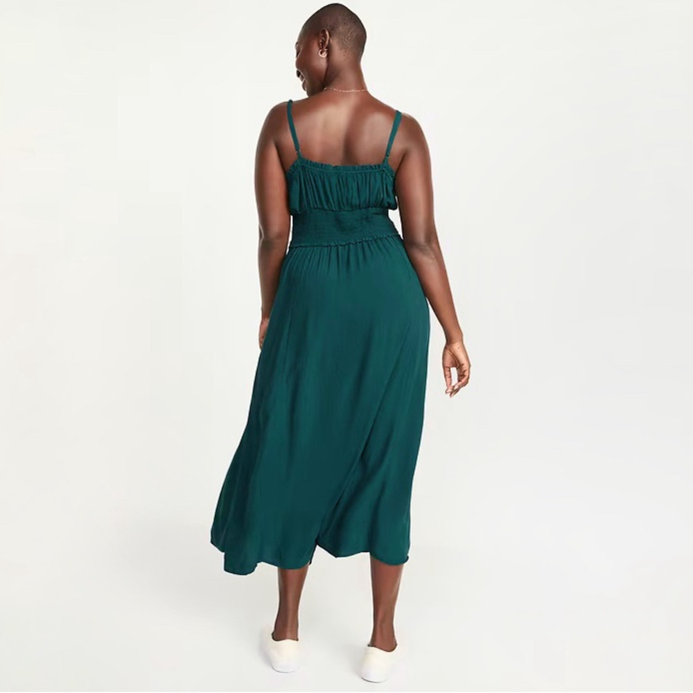 Old Navy Teal Green Midi Dress - Picture 2 of 5